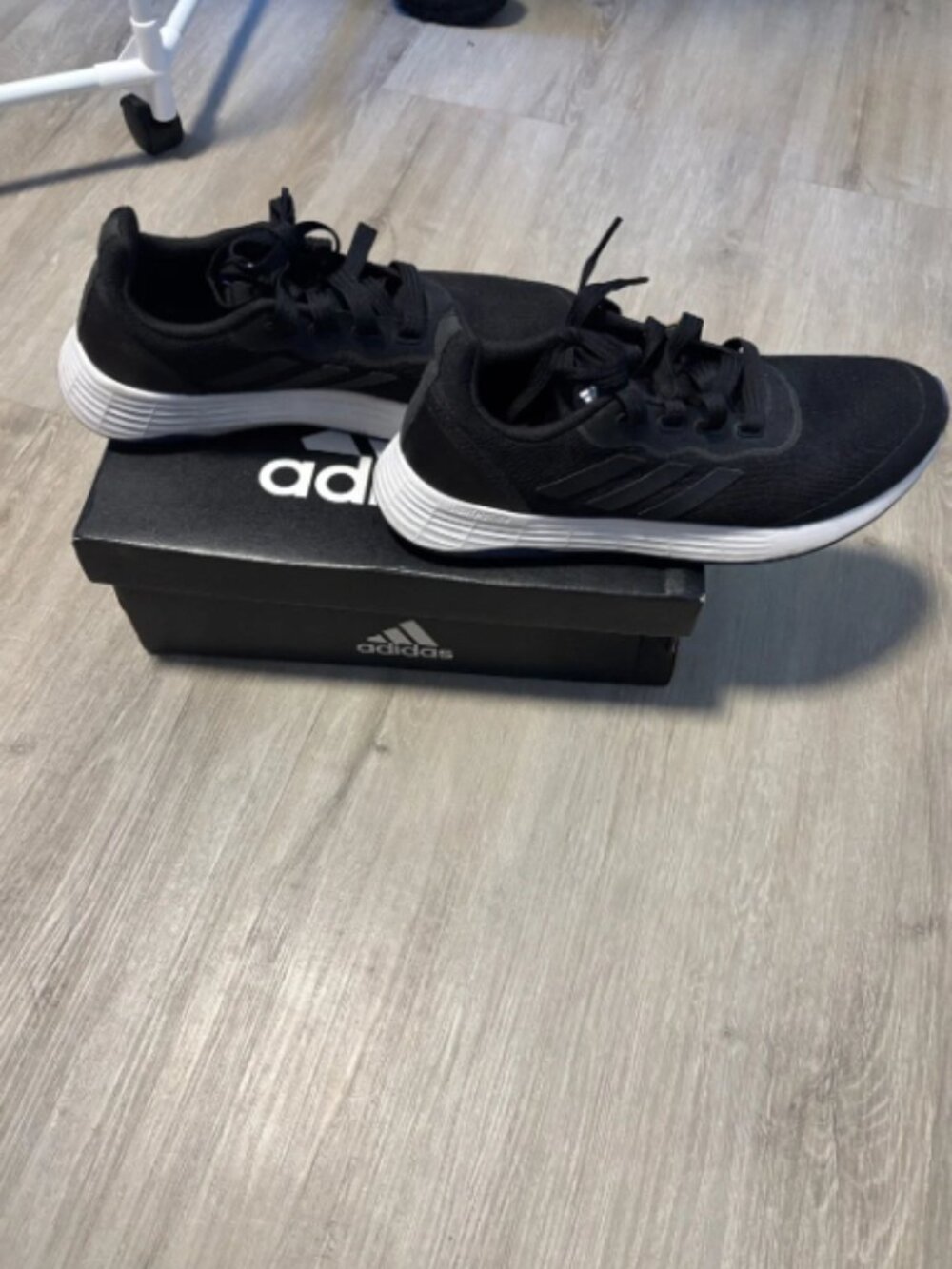 adidas Black and White Men's Running Sneakers